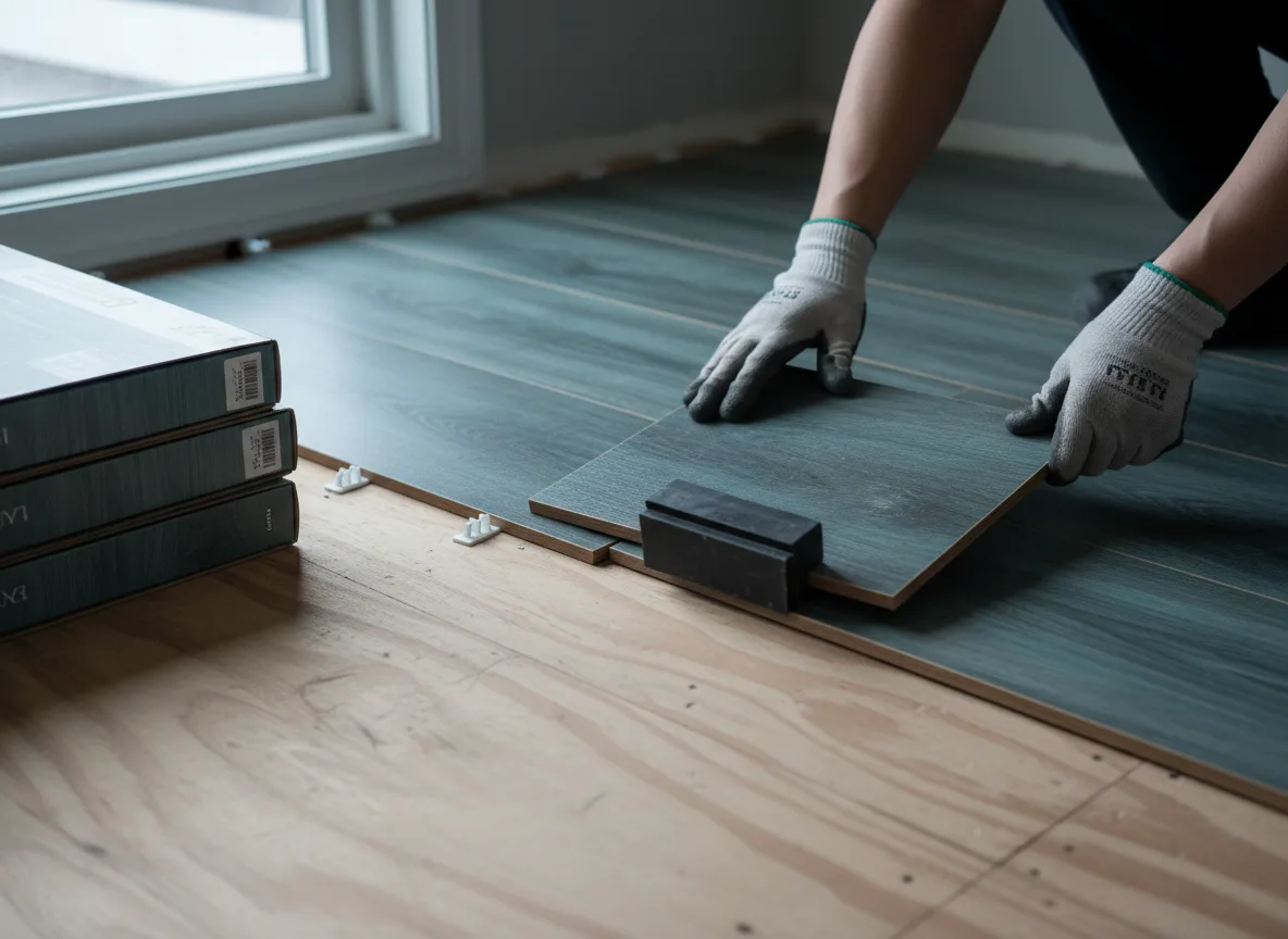 Luxury Vinyl Plank Installation company in Russell, MN